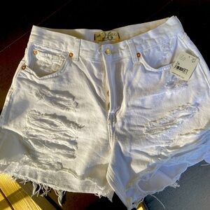 Free People Maggie Mid Rise Shorts